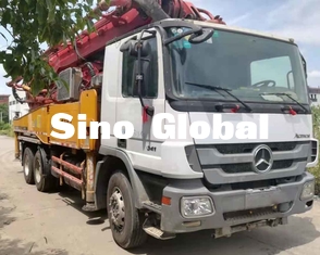 کامیون های پمپ بتن کارکرده 12 مگاپاسکال Euro4 46m 4 بخش دسترسی عمودی