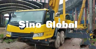 مصرف روغن 40 لیتری جرثقیل کامیون 50 تنی XCMG QY50KA در هر 100 کیلومتر