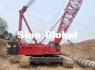 جرثقیل خزنده Yutong YTQU160 کارکرده 160 تن ظرفیت 209 کیلووات قدرت