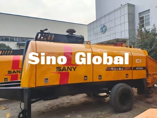 HBT6013 Sany تریلر کارکرده پمپ بتن 90KW نوع شیر S
