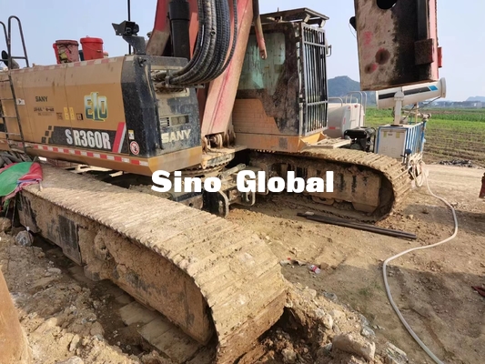 موتور دکل حفاری چرخشی هیدرولیک 300 کیلووات Sany قدرت SR360E 2019