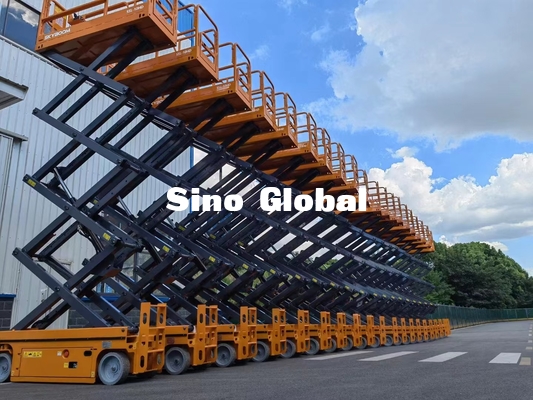 Skyboom SSL-06DC Scissor Boom Lift Man Lift 6.5 متر ارتفاع کار گواهی CE