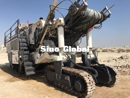 ماشین فرز کارکرده 2500 SM ماینر سطحی Wirtgen با عمق برش 650 میلی متری 25 اینچ