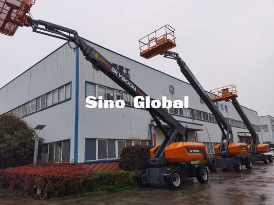 بوم بالابر تلسکوپی دیزلی 29.8 متر ارتفاع کار SKYBOOM مدل GTBZ-28J