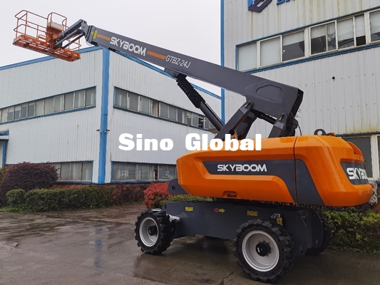 بوم بالابر تلسکوپی دیزلی 29.8 متر ارتفاع کار SKYBOOM مدل GTBZ-28J