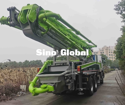 کامیون پمپ 38 متری دست دوم، کامیون بوم بتن ZLJ5296THB 38X-5RZ