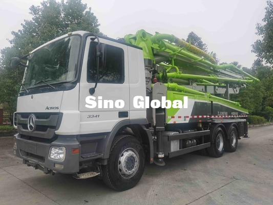 کامیون پمپ 38 متری دست دوم، کامیون بوم بتن ZLJ5296THB 38X-5RZ