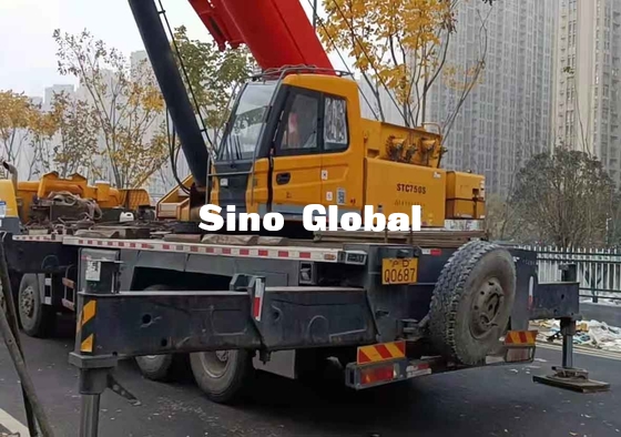 جرثقیل کامیون دست دوم سانی، جرثقیل کامیونی 75 تنی STC50S بازوی مستقیم