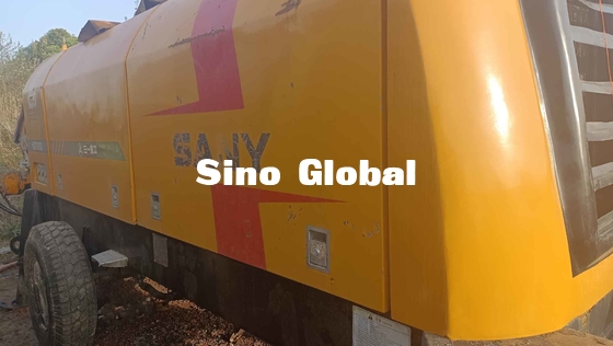 پمپ بتن 180 کیلوواتی HBT8018C سنی دست دوم
