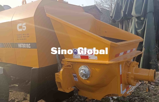 پمپ بتن 180 کیلوواتی HBT8018C سنی دست دوم