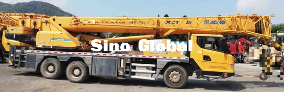 جرثقیل دست دوم XCMG 25 تن، جرثقیل کامیونی دست دوم قطر چرخش 21 متر
