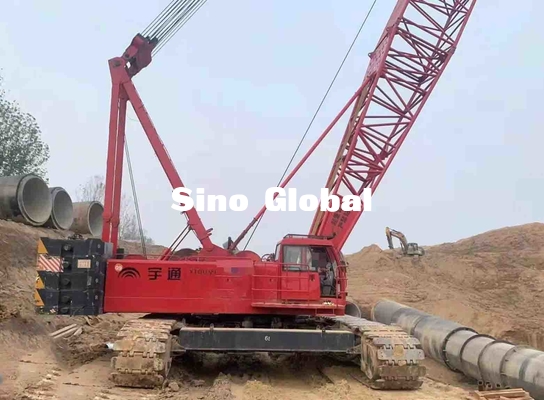 جرثقیل خزنده Yutong YTQU160 کارکرده 160 تن ظرفیت 209 کیلووات قدرت