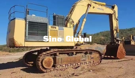 بیل مکانیکی خزنده با قدرت 514 کیلووات کوماتسو 1250 مدل 170 میلی متری